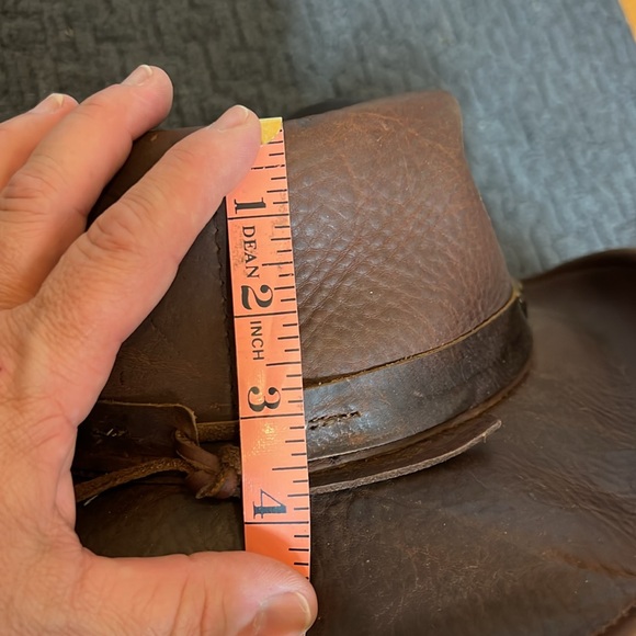 Leather Henschel Hat size large - Picture 11 of 16